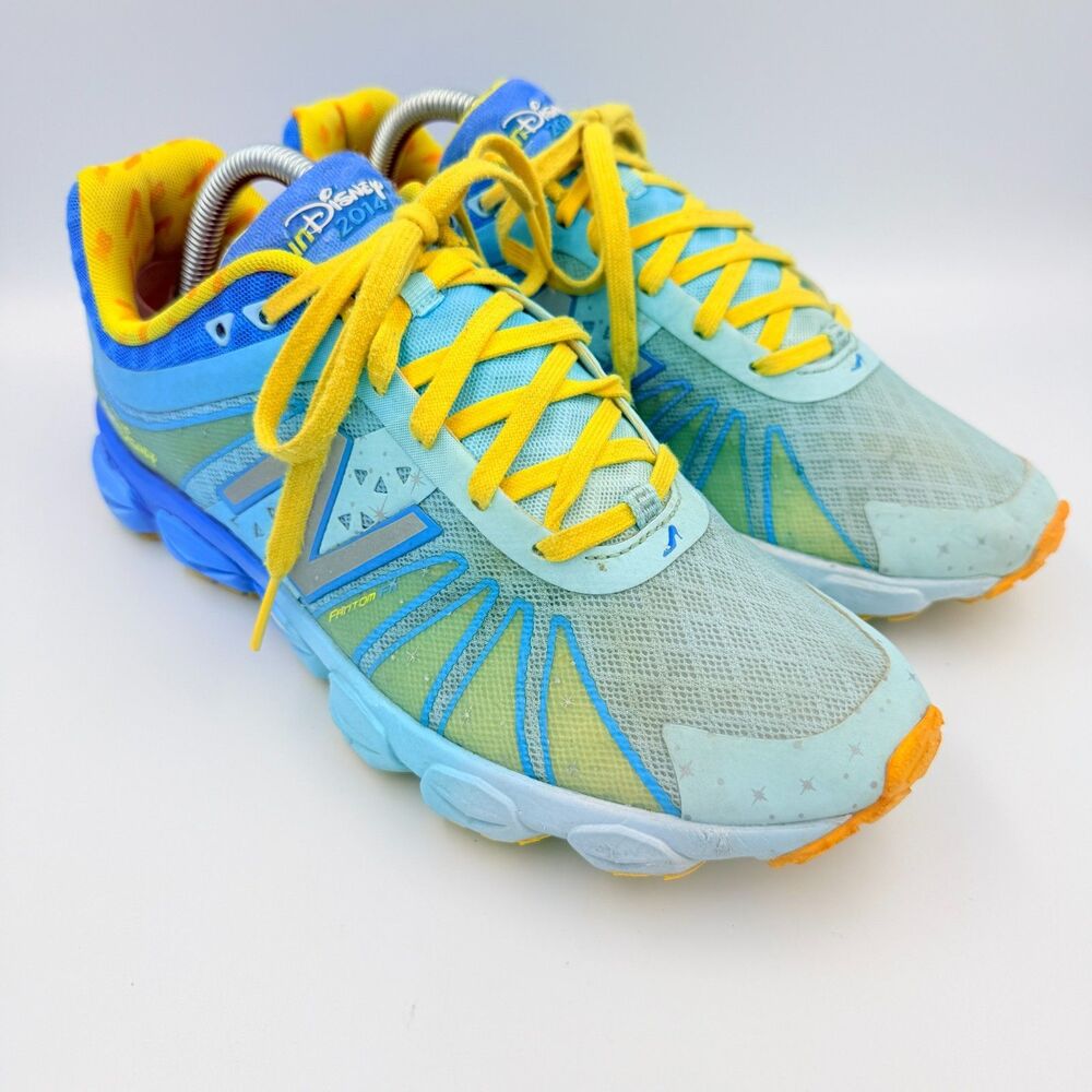 New Balance runDisney Cinderella 2014 Womens 9.5 Running Shoes Blue Yellow 890v4